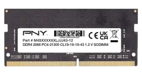 PNY MN8GSD42666 / Operačná pamäť / 8 GB / DDR4 / 2666 MHz / SO-DIMM / CL19 (MN8GSD42666-SB)