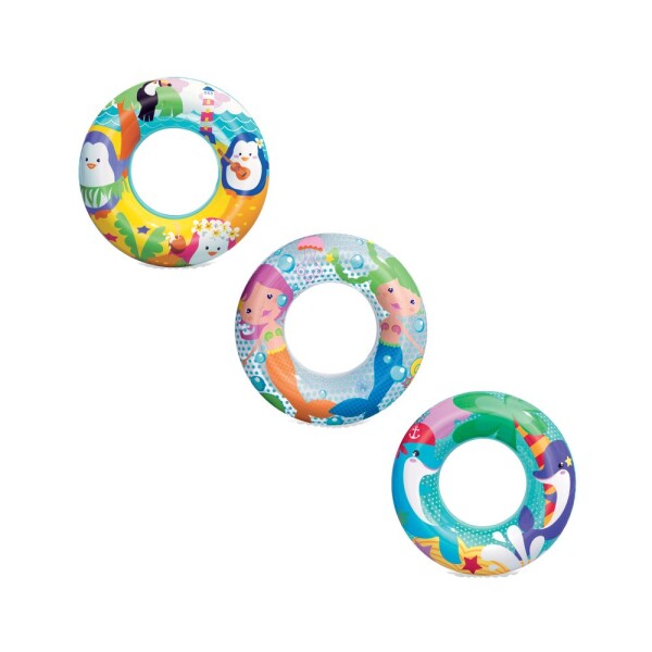 Nafukovací kruh - morská zvieratká, 51 cm, Bestway, W004674