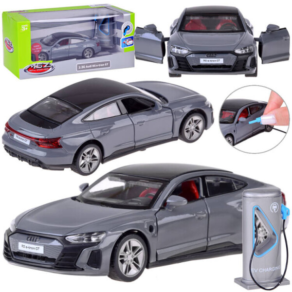 Mamido Elektrické kovové autíčko Audi RS e-tron GT Coupe zvuk svetla ZA5045