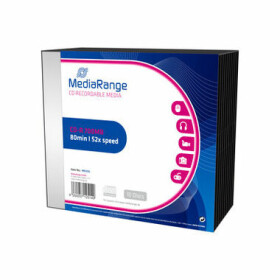 MediaRange CD-R 700MB 52x Slimcase 10ks (MR205)