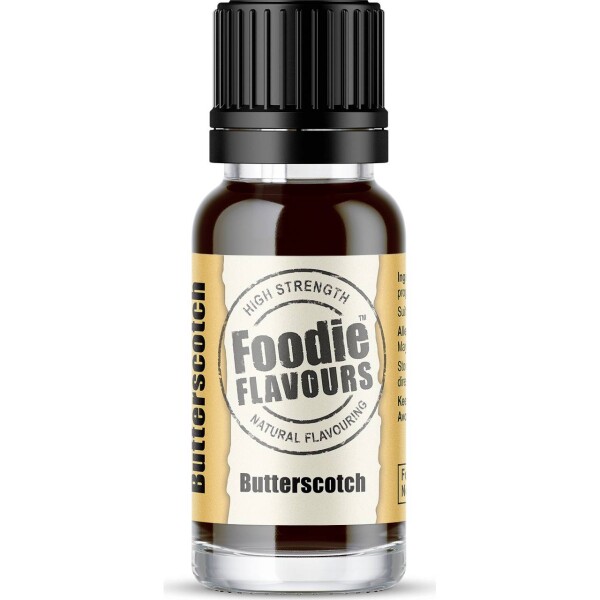 Prírodné koncentrované aróma 15 ml maslové - Foodie Flavours - Foodie Flavours
