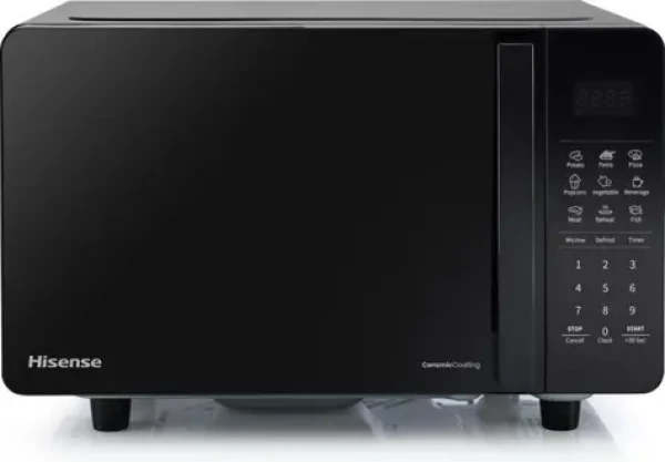 Hisense H20MOBS4HS čierna / Mikrovlnná rúra / 700 W / 20L / 5 stupňov výkonu (H20MOBS4HS)