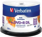 Verbatim DVD+ R DL 50ks / Optické médium / 8.5 GB / 8x (97693)