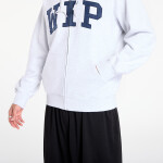 Mikina Carhartt WIP Hooded WIP Sweat Jacket UNISEX Ash Heather Stone Washed XXL