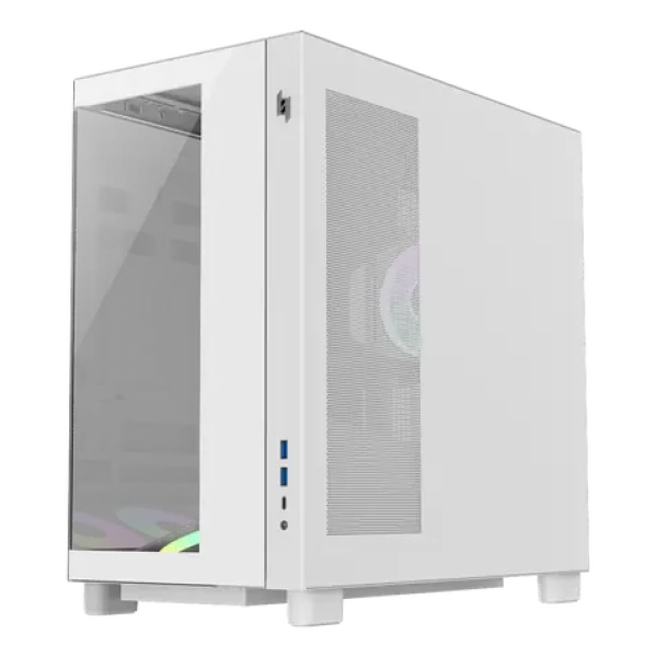 Gamemax NEX C53 biela / Skriňa / ATX/BTF (NEX C53 WH)