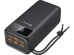 Sandberg Powerbanka 50000mAh čierna / PD 130W / svietidlo / 3x USB-C 3x USB-A (420-75)