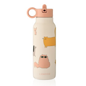 Liewood Termoska Falk Cats and Dogs Sandy 350 ml