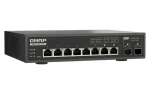 QNAP QSW-L3208-2C6T / Switch / 6x 10GbE RJ45 / 2x 10GbE SFP+/RJ45 combo / Lite Managed / riadený (QSW-L3208-2C6T)