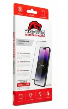 Swissten RAPTOR DIAMOND ULTRA CLEAR 3D Temperované sklo pre Oukitel WP38 čierna (84501858)