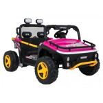 Mamido Detské elektrické autíčko Buggy UTV Speed 24V ružové