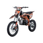 Mamido Detská benzínová motorka RamiGO ULTRA 66 125CC oranžová