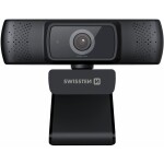 Swissten Webcam FHD 1080P / 1920x1080@30FPS / záber 84 ° / mikrofón / USB 2.0 (55000001)