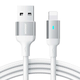 Joyroom S-UL012A10 Nabíjací kábel USB-A (M) - Lightning (M) 2.4A 2m biela (S-UL012A10 2m LW)