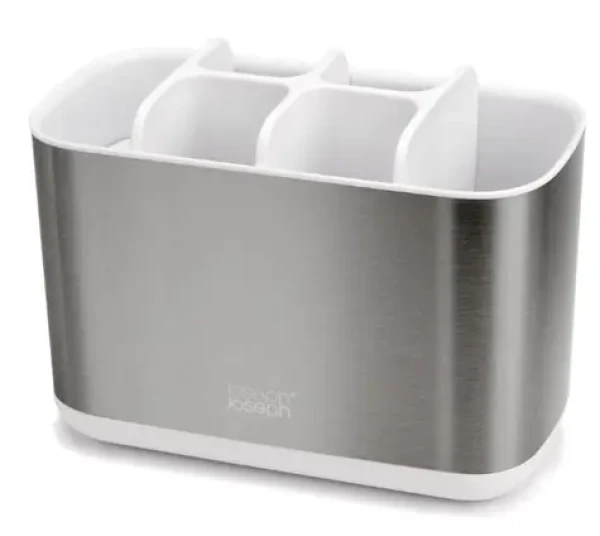 Joseph Joseph EasyStore stojanček na kefky a pastu nerez (70531-JJ)