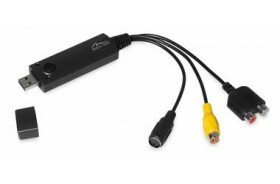 Media-Tech VIDEO GRABBER Analógový audio-video konvertor / USB 2.0 / Podporované systémy PAL | NTSC | Secam_L (MT4169)