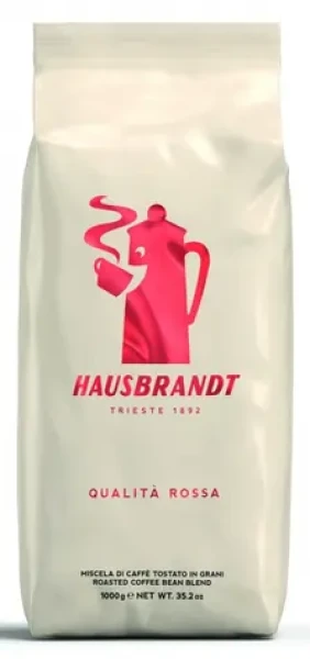 Hausbrandt Qualita Rossa 1 kg / Zrnková káva / 60% Arabika 40% Robusta (8006980520059)