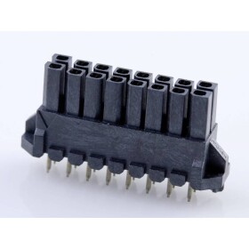 Molex vstavaná pinová lišta (štandardná) Počet pólov 16 447691602 1 ks Tray; 447691602