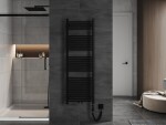 MEXEN/S - Mars radiátor + vykurovacia tyč 1500 x 500 mm, 600 W, čierna W110-1500-500-2600-70