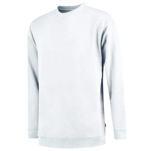 Sveter Pranie na 60 °C Mikina unisex biela XL