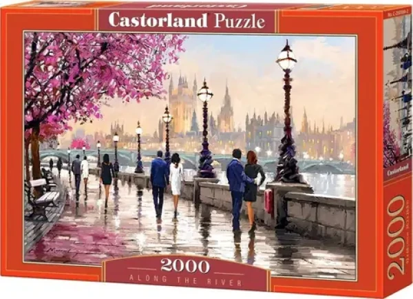 Castorland 200566 Puzzle Pozdĺž rieky
