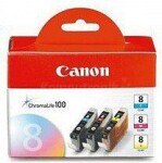 Canon Tonere CLI-8CMY / 0621B029 (cyan, magenta, yellow, black)