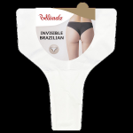 Dámske bezšvové nohavičky INVISIBLE BRAZILIAN - BELLINDA - biele M