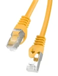 Lanberg Cat6 FTP 15 m žltá (PCF6-10CC-1500-Y) / Patch kábel / RJ45-RJ45 / Fluke Passed (PCF6-10CC-1500-Y)