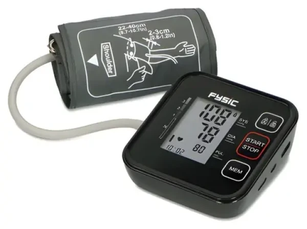 Fysic FB150 / Tlakomer na hornú časť paže / manžeta 22-40 cm / LCD displej / tlak srdcový tep (FB150)