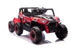 Mamido Mamido Elektrické autíčko Buggy UTV 4x4 s vlečkou 24V | 4x200W červené