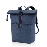 Dámsky rolovací batoh Reisenthel Rolltop Backpack Herringbone Dark Blue
