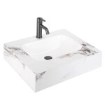 REA - Nástenné umývadlo Aresa Cold Jade 60 REA-U9975