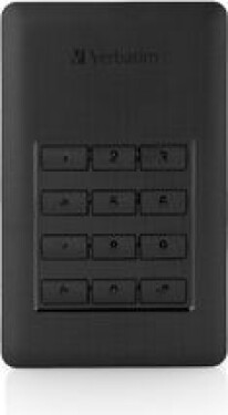 Verbatim Store 'n' Go Secure 1TB Czarno-srebrny (53401)