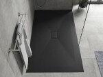 MEXEN - Hugo Sprchová vanička obdĺžniková 200x100, čierna 42701020