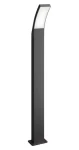 Philips Splay antracitová / Vonkajšie stĺpikové LED svietidlo / 12W / 1100lm / 2700K / IP44 (SKL000396644)