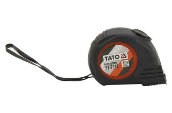 YATO YT-7112 / Meter zvinovací 8 mx 25 mm autostop (YT-7112)