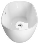AQUALINE - DOURO voľne stojaca vaňa 150x82cm, biela E1850