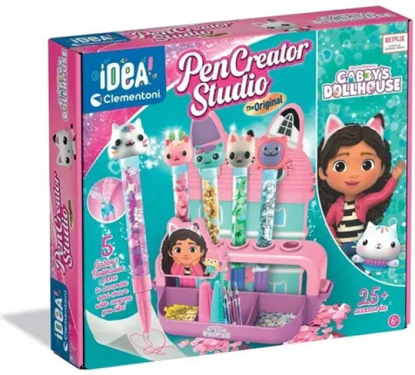 Clementoni IDEA Kreatívna sada Laboratórium na výrobu pier Gábinin kúzelný domček