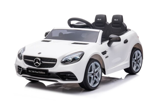 Mamido Elektrické autíčko Mercedes Benz SLC 300 biele