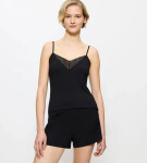 Dámsky pyžamový top Aura Spotlight Camisole - BLACK - black 0004 - TRIUMPH BLACK 40