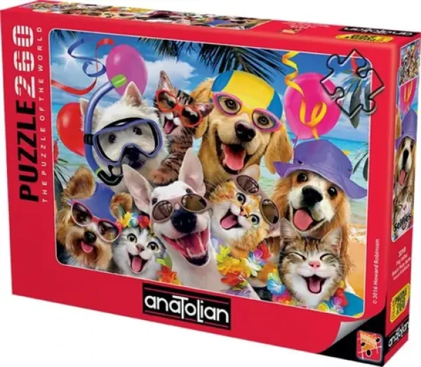 ANATOLIAN Puzzle Selfie z plážovej party