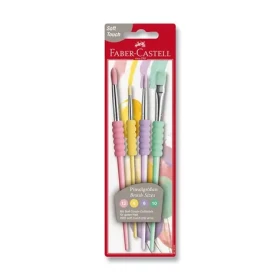 Faber-Castell Sada štetcov veľkosť 4,8,10,12 / 4ks / pastelová (481620)