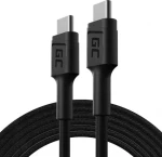 Green Cell KABGC29 čierna / Kábel USB-C - USB-C / 2 m / Power Delivery (KABGC29)