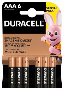 DURACELL - Basic batéria AAA 6 ks (42327-DU)