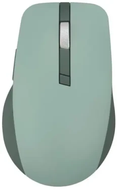 Asus MD200 Silent PLUS zelená / bezdrôtová optická myš / kancelárska / optická / pre pravákov / 4200 DPI / USB + BT (90XB0790-BMU030)