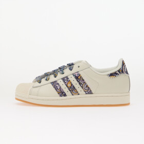 Topánky adidas x Liberty London Superstar II Kids Core White/ Orchid Fusion/ Gum 1 4.5