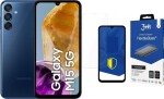 Samsung Galaxy M15 5G 4/128GB Granatowy (SM-M156BDBUEUE) + FlexibleGlass