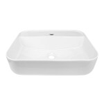 Mereo Umývadlo na dosku bez prepadu, Lota, 505x400x135 mm, keramické UC514014R