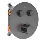 REA - Podomietková sprchová sada Lungo Titan + BOX REA-P6385