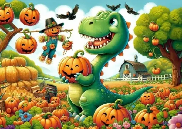 ART PUZZLE 35328 Puzzle Roztomilý dinosaurus