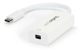 StarTech USB-C - Mini DisplayPort adaptér biela / Adaptér / 4K UHD / Zvuk 7.1 / Plast (CDP2MDP)